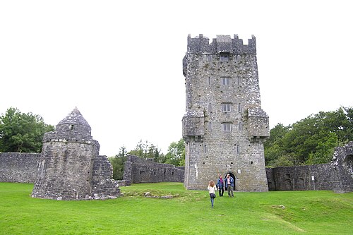 Aughnanure Castle (in ruins) — Aughnanure