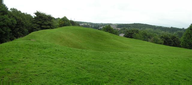 PREHISTORIC SETTLEMENT SITE, MOTTE, PROMONTORY FORT & ARTILLERY FORT: MOUNTSANDEL FORT in Mount Sandel