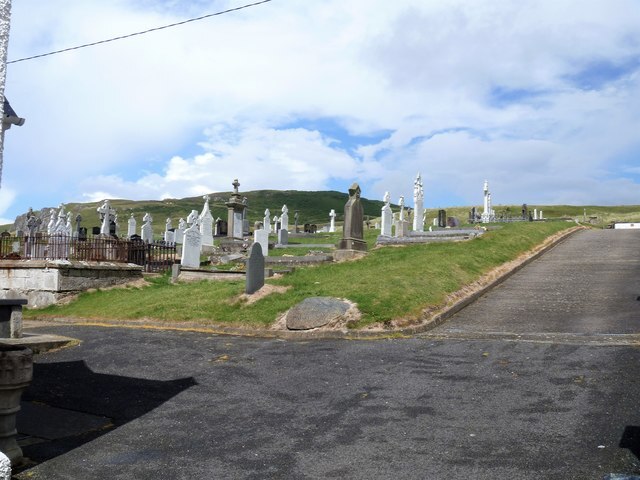 Lag Graveyard — Malin Parish Church