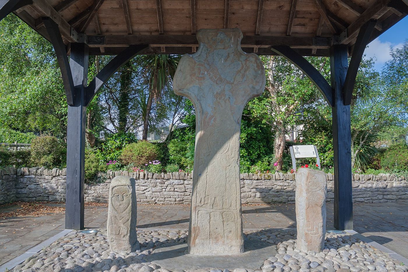 Carndonagh High Cross and its pillar stones